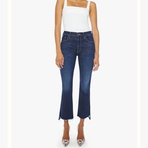MOTHER Dark Blue Ankle Jeans